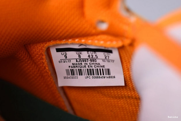Rep BK 1 gatorade peel orange retro air jordan aj5997-880 g8rd 1109